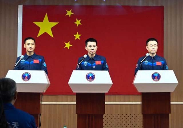 China prepares to launch youngest-ever crew to Tiangong space station ...